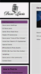 Mobile Screenshot of davelewisentertainment.com